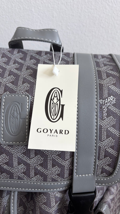 Grey Pattern backpack