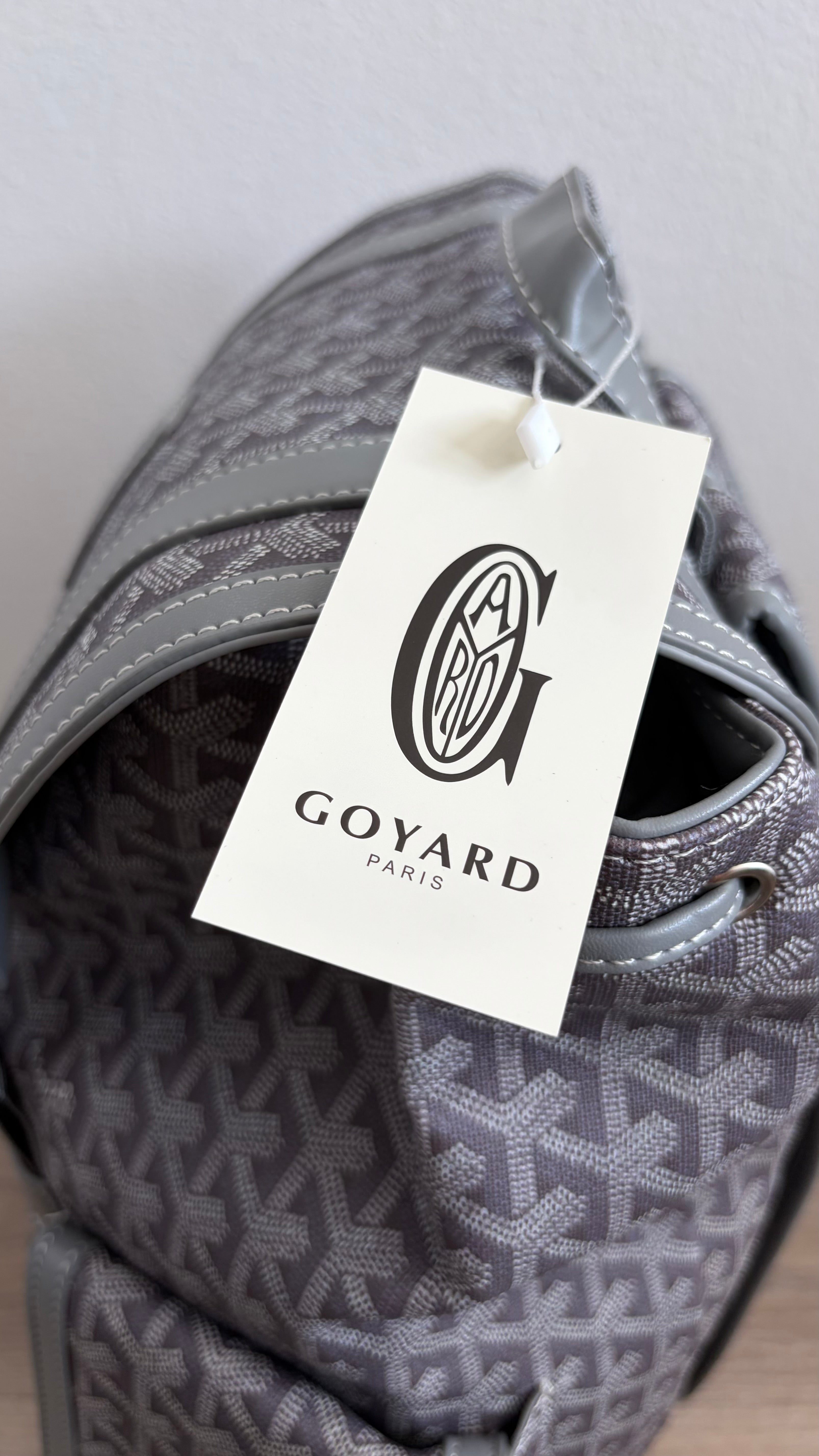 Grey Pattern backpack